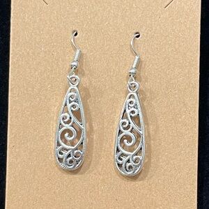 Silver Filigree Earrings